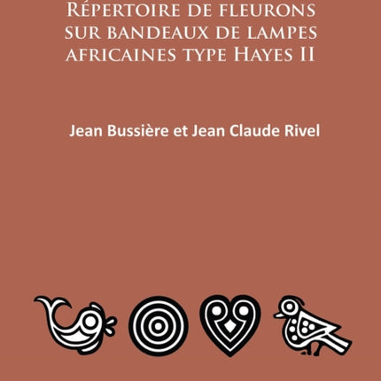 Répertoire de fleurons sur bandeaux de lampes africaines type Hayes II