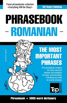 English-Romanian phrasebook and 3000-word topical vocabulary