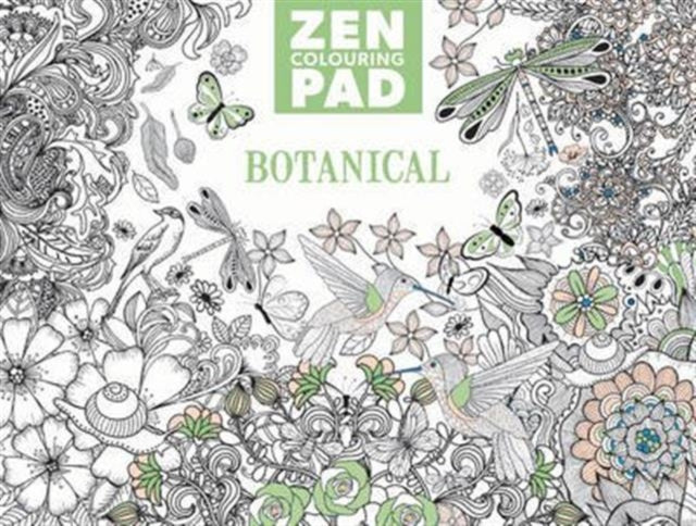 Zen Colouring Pad – Botanical