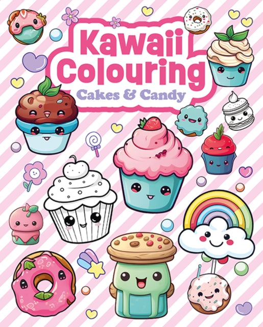 Kawaii Colouring Cakes  Candy