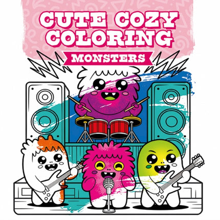 Cute Cozy Coloring Monsters