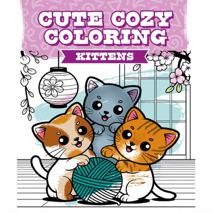 Cute Cozy Coloring Kittens
