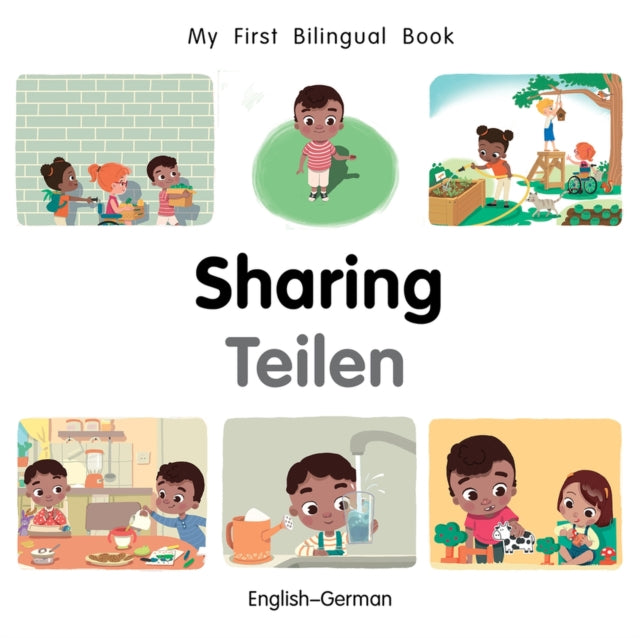 My First Bilingual Book–Sharing (English–German)