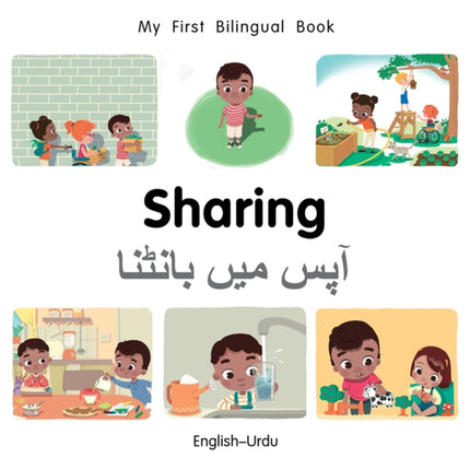 My First Bilingual Book–Sharing (English–Urdu)