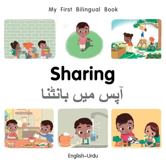 My First Bilingual Book–Sharing (English–Urdu)