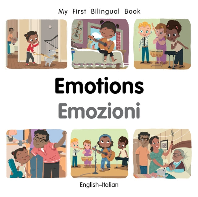 My First Bilingual Book–Emotions (English–Italian)