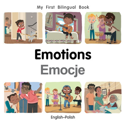 My First Bilingual Book–Emotions (English–Polish)