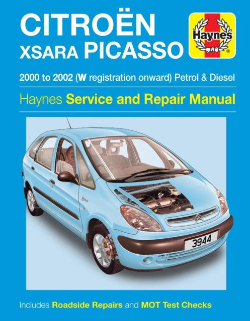 Citroen Xsara Picasso Petrol & Diesel (00 - 02) Haynes Repair Manual