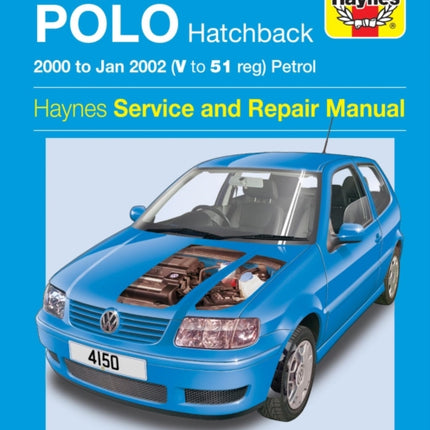 VW Polo Hatchback Petrol (00 - Jan 02) Haynes Repair Manual: 00-02