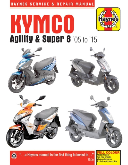 Kymco Agility & Super 8 Scooters (05 - 15)