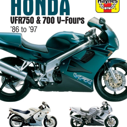 Honda VFR750 & 700 V-Fours (86 - 97) Haynes Repair Manual: 86-97