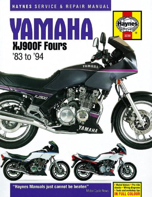 Yamaha XJ900F Fours (83 - 94) Haynes Repair Manual: 83-94