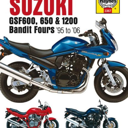 Suzuki GSF600, 650 & 1200 Bandit Fours (95 - 06) Haynes Repair Manual: 95-06