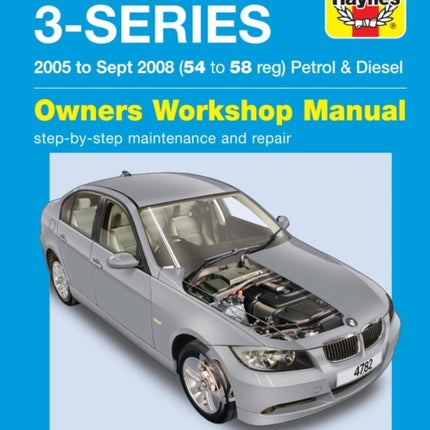 BMW 3-Series Petrol & Diesel (05 - Sept 08) Haynes Repair Manual