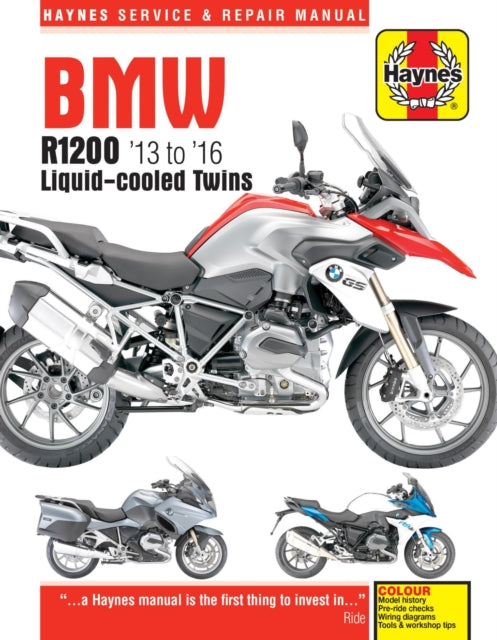 BMW R1200 dohc liquid-cooled Twins (13 - 16) Haynes Repair Manual