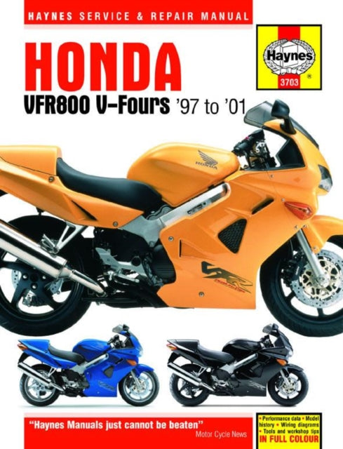 Honda VFR800 VFours 97  01 Haynes Repair Manual