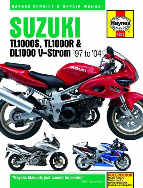 Suzuki TL1000S/R & DL1000 V-Strom (97 - 04) Haynes Repair Manual