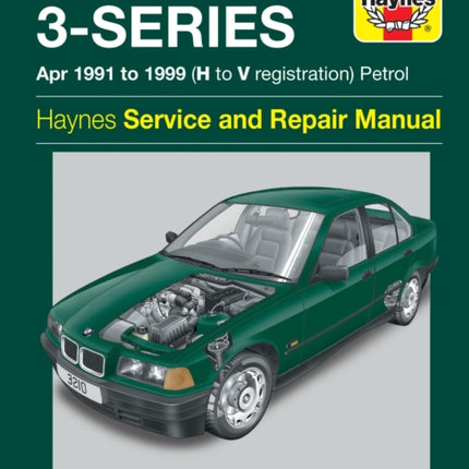 BMW 3-Series Petrol (Apr 91 - 99) Haynes Repair Manual