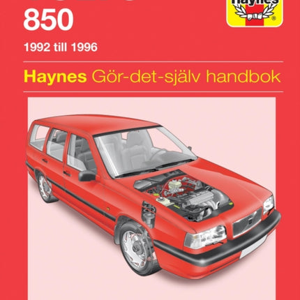 Volvo 850 (1992 -1996) Haynes Repair Manual (svenske utgava)