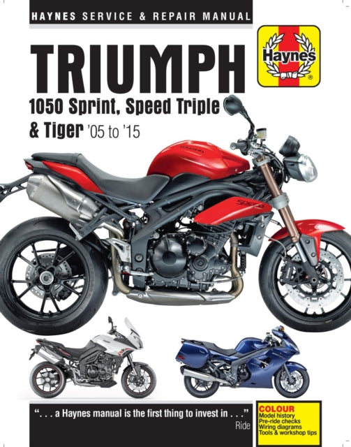 Triumph 1050 Sprint, Speed Triple & Tiger (05 - 15)