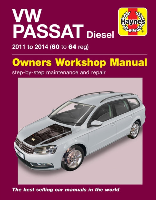 Volkswagen Passat Diesel (11-14) 60 to 64 Haynes Repair Manual