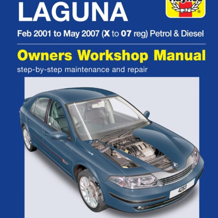 Renault Laguna Petrol & Diesel Owners Workshop Man: 2001-2007