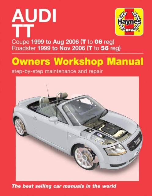 Audi TT (99 to 06) T to 56 Haynes Repair Manual