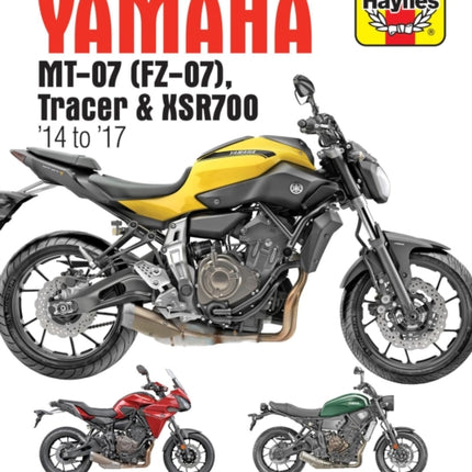 Yamaha MT-07, Tracer & XSR700 (14 to 17) Haynes Repair Manual