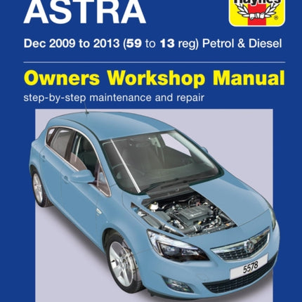 Vauxhall/Opel Astra (Dec 09 - 13) 59 to 13