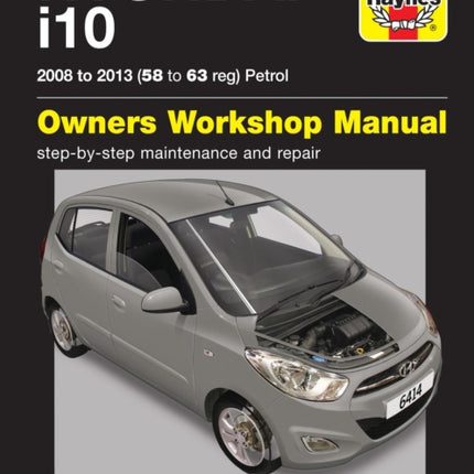 Hyundai i10 petrol ('08-'13) 58 to 63