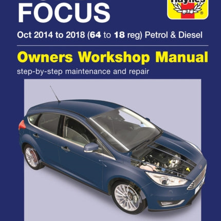 Ford Focus petrol & diesel (Oct '14-'18) 64 to 18