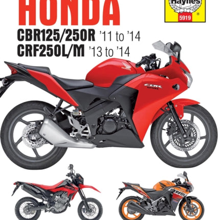 Honda CBR125R, CBR250R, CBR300R, CB300F & CRF250 (11-18)