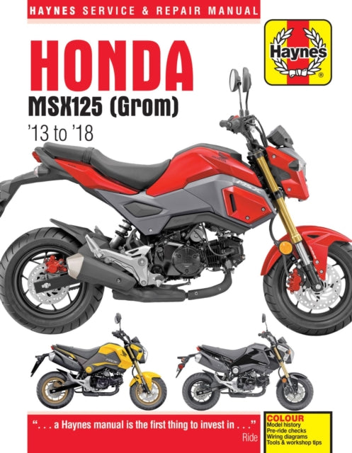 Honda MSX125 (Grom) (13-18)