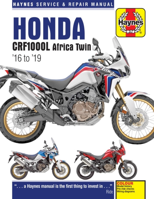 Honda CRF1000L Africa Twin Service & Repair Manual (2016 to 2018)