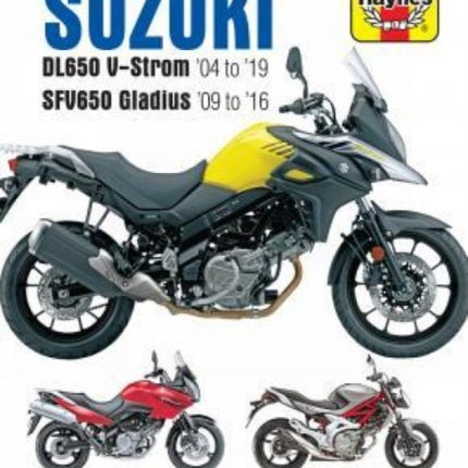 Suzuki DL650 V-Strom & SFV650 Gladius (04 - 19): 2004 to 2019