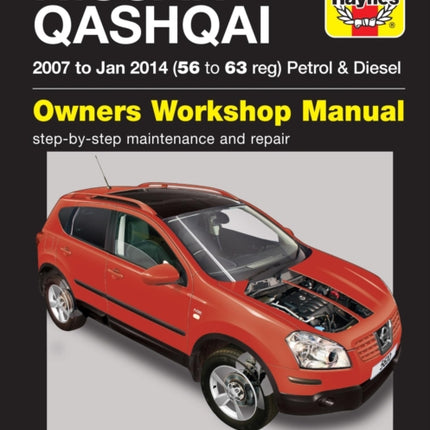 Nissan Qashqai ('07 to Jan '14) 56 to 63