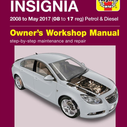 Vauxhall/Opel Insignia ('08-May 17) 08 to 17 reg