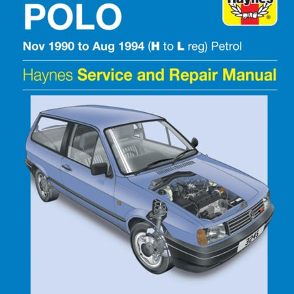 VW Polo Petrol (Nov 90 - Aug 94) Haynes Repair Manual