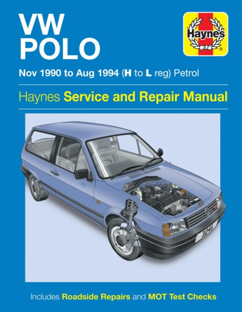 VW Polo Petrol (Nov 90 - Aug 94) Haynes Repair Manual