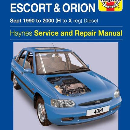 Ford Escort & Orion Diesel (Sept 90 - 00)