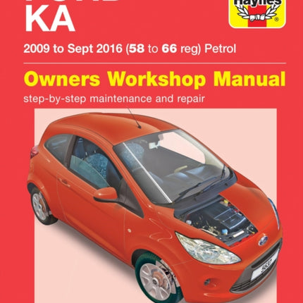 Ford Ka (09-Sept'16) 58 to 66 reg