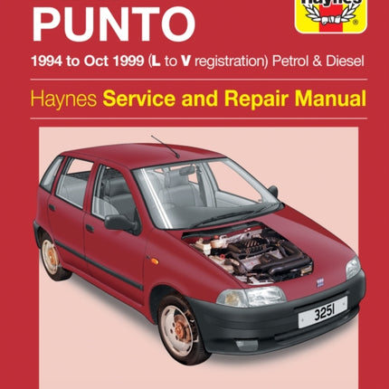 Fiat Punto Petrol & Diesel (94 - Oct 99) L To V