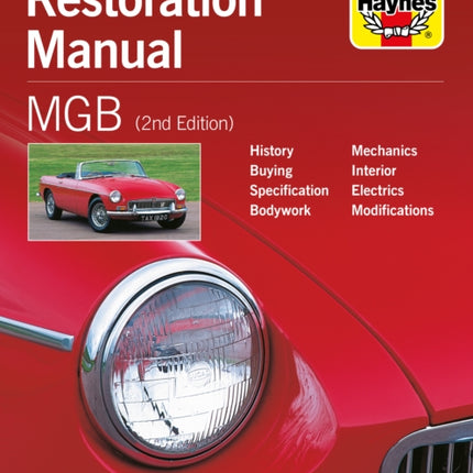 MGB Restoration Manual