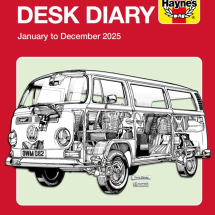 Haynes 2025 Desk Diary