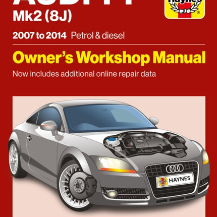 Audi TT Mk2 8J 2007 to 2014 Petrol  Diesel