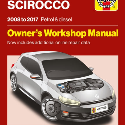 Volkswagen Scirocco 2008 to 2017 Petrol  Diesel