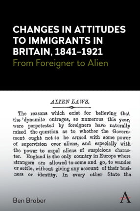 Changes in Attitudes to Immigrants in Britain,