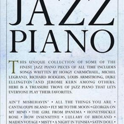 The Library Of Jazz Piano