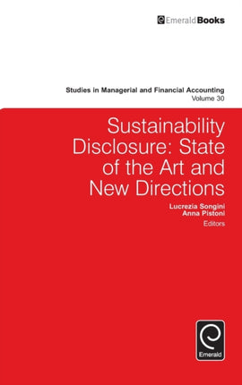 Sustainability Disclosure: State of the Art and New Directions