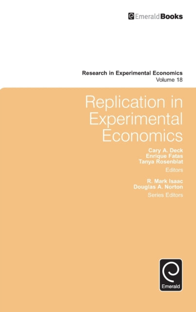 Replication in Experimental Economics